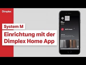 System M - Einrichtung mit der Dimplex Home App | Dimplex