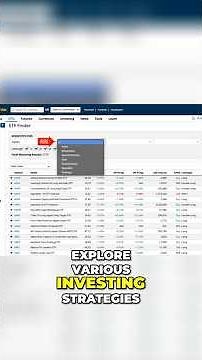 Which ETF Should You Buy? How to Screen ETFs by Sector, Theme, Leverage, and More