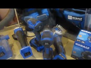 Kobalt 24v tool set