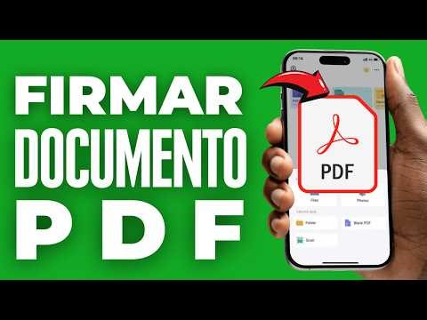 Cómo Firmar Documento Pdf Desde El Teléfono (2026)