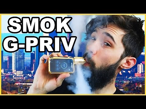 SMOK G-Priv Touch Screen Box Mod Review! | Vaporleaf