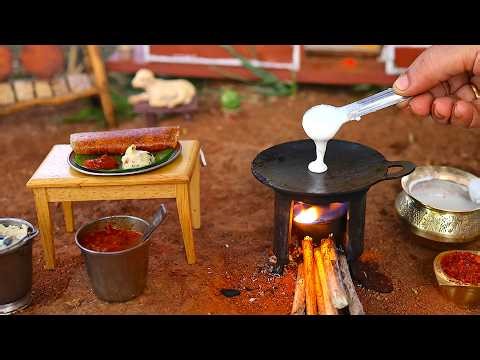 Miniature Masal Dosa | Masal Roast Recipe | The Tiny Foods