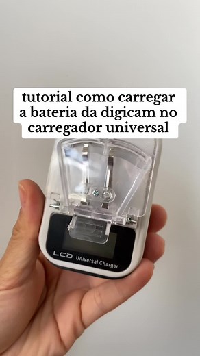 Tutorial: Carregando a Bateria da Digicam sem Carregador