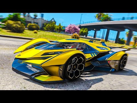 I Got The NEW LAMBORGHINI Vision GT In GTA 5!