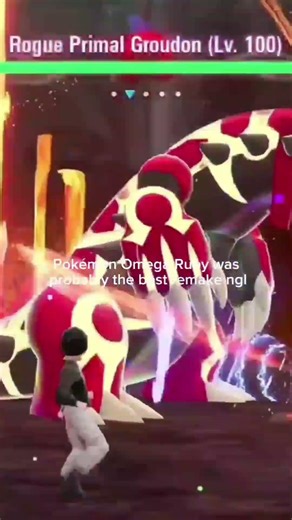 Primal Groudon Battle #pokemon #pokemonlegendsza #groudon #pokémonomegaruby