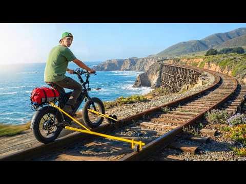 I Built an Electric Rail Bike for Abandoned Railroads