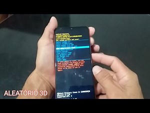 Como formatar Galaxy A12 Hard reset