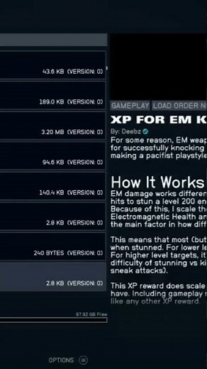 How to set your Starfield Creations mod Load Order #starfield #starfieldgameplay #gaming #shorts