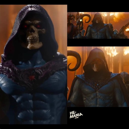 COMPARING a new "Masters of the Universe" Movie Stop-Motion Action Figure Promo Video TO the Trailer