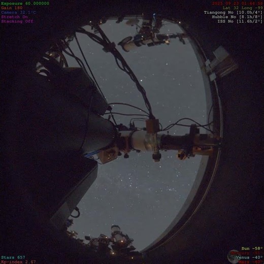 Starfront Observatories Timelapse - 2025-09-22