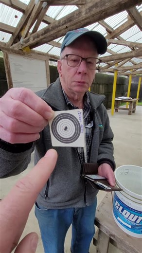 Larry Precision Benchrest .22 Target