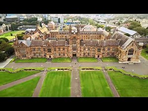 The University of Sydney | a view from above | Amazing 360 Campus views of Sydney Uni