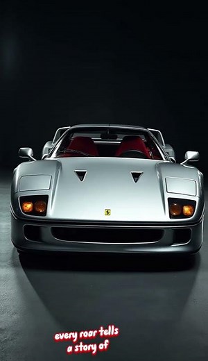 1990 Ferrari F40 – The Silver Legend That Redefined Speed