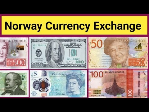 Norway Currency - Norwegian Krone Exchange Rate | Euro Pound Dollar Rate in Norway Currency
