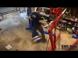 iMoblie 6000lb Low-Profile Single Column Lift