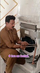 4 ton ac install.