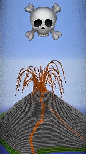 VOLCANO Build Battle On Time In Minecraft - NOOB VS PRO CHALLENGE - Maizen Parody