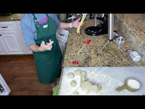 Making Fresh Bucatini with the KitchenAid Extruder Attachment