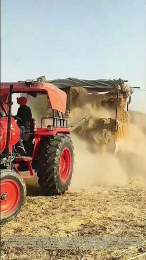 Pushing Through: How Farmers Use a Tractor to Unload Bulk Forage