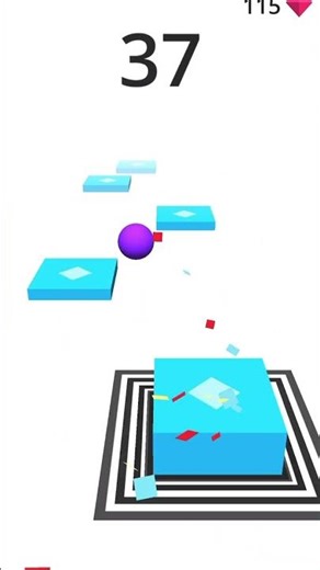 Playing Hop Ball Game With SONG 🎧 💜 #song #viral #remix #funk #game