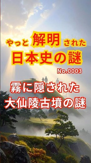 やっと解明された日本史の謎【霧に隠された大仙陵古墳の謎】 #豆知識 #日本史 #雑学 #日本史の豆知識 #日本史の雑学 #日本史の謎