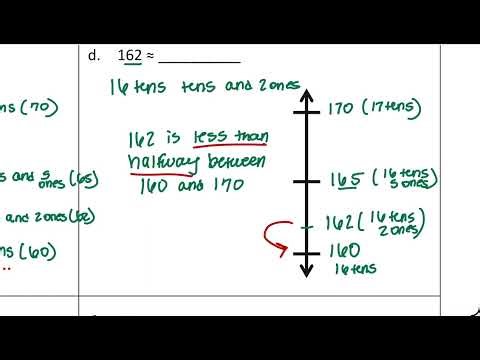 Rounding 2 and 3 digit numbers on a Vertical Number Line Pt.1 | CJamesMath