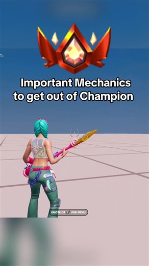 Important Mechanics to Escape Champion Rank in Fortnite