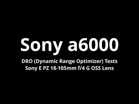 Sony a6000 Dynamic Range Optimizer (DRO) Test