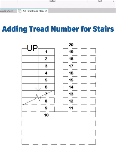 كيفية إضافة ترقيم السلالم في ريفيت ببساطة