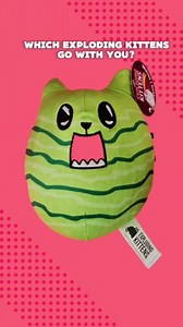 Just Toys LLC Exploding Kittens 8″ Evil Cat Plush – Godcat & Evil Cat – Official Licensed Soft Toy for Kids & Fans