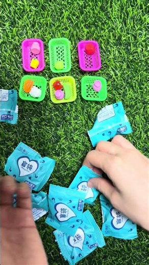 “You Won’t Believe What’s Inside 😱💙 ASMR Blue Packets | Part 2”