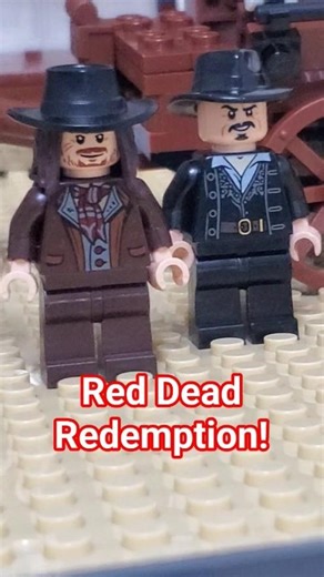 Lego Red Dead Redemption Characters! #lego #legomoc #reddeadredemption #legosets #legostarwars