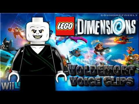 All Voldemort Voice Clips • Lego Dimensions • All Voice Lines