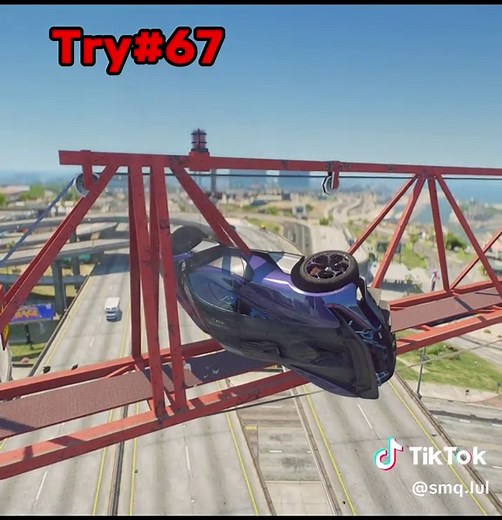 GTA Stunt: Moving Ramp Buggy and Crane Showcase