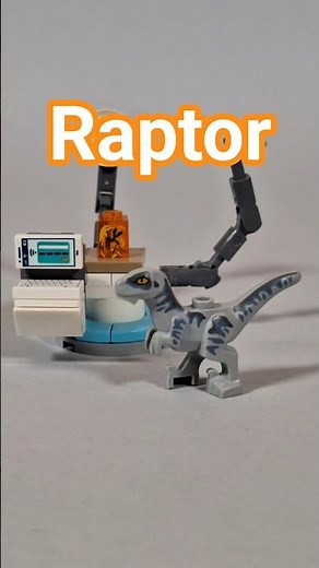 LEGO RAPTOR + Laboratory Jurassic World #lego #legocollection #legojurassic #jurassicworld