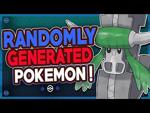 Creating NEW Pokémon, But Random Generators Decide EVERYTHING About Them!