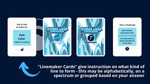 Therapy U Icebreaker Linemaker - Social Skills Games - A Classroom, Work, and Camp Game for Team Building