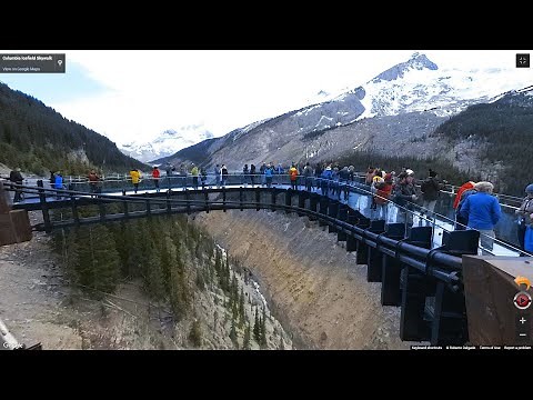 Skywalk天空步道, Athabasca Glacier阿萨巴斯卡冰川 -Banff班夫 -Jasper贾斯珀 #8 - VI Hiking视觉智能徒步/Travel at Home在家也能游世界