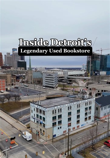 One of Detroit’s most iconic bookstores 📚 #fyp #history #booktok #traveltok #michigan