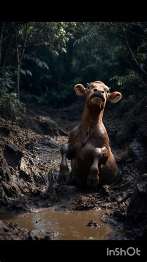 A Calf Ran for Help… What the Elephant Did Will Make You Cry#hearttouching