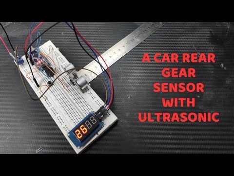 DIY Car Reverse Sensor Using Arduino, Ultrasonic Sensor & 7-Segment Display