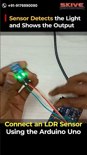Connect an LDR sensor using the Arduino Uno #arduino#sensors#embeddedsystems#proteus#projectideas