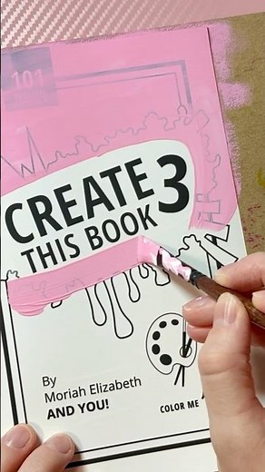 Decorating the Cover of my Create This Book 3 ✨