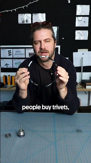 We ordered a giant wave spring. What should we do with it? #design