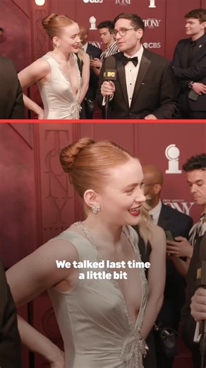 670K views · 2.7K reactions | Warning: No theories were confirmed in the making of this @sadiesink_ interview ⚠️ #TonyAwards with @joshuahorowitz | MTV | Facebook