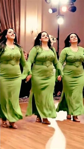 🥴@Traditional Dabke Dance 💃✨ | Women’s Group Performance Goes Viral #shorts #trending #viral #dance