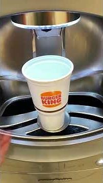Coca-Cola Freestyle Machine at Burger King (in Slow Motion)