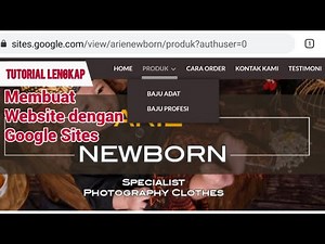 How to Make a Website With Google Sites | Create a Free Website Online Store