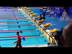 2019競泳日本選手権女子50メートル自由形決勝・選手入場シーン
