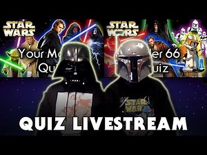 Leia's Lair does LEIA'S LAIR QUIZ Livestream (2nd One!) - Star Wars Quiz